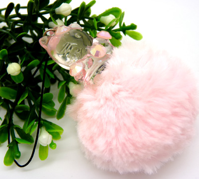 挂饰 水钻水晶小熊 钥匙扣挂件