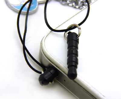 可爱LOVE兔手机链韩国流苏合金材质水钻挂饰手机塞