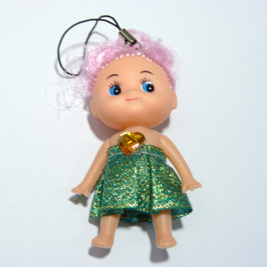 手机链迷糊娃娃芭比娃娃挂件	