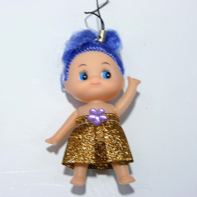 手机链迷糊娃娃芭比娃娃挂件	