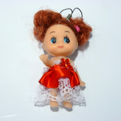 手机链迷糊娃娃芭比娃娃挂件