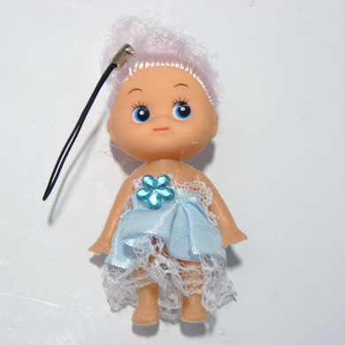 手机链迷糊娃娃芭比娃娃挂件