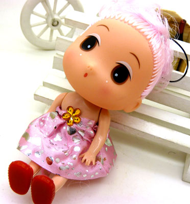 婚庆小礼品 儿童生日礼物---迷糊娃挂件	