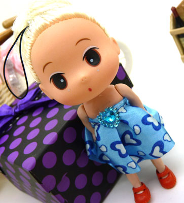 婚庆小礼品 儿童生日礼物---迷糊娃挂件	