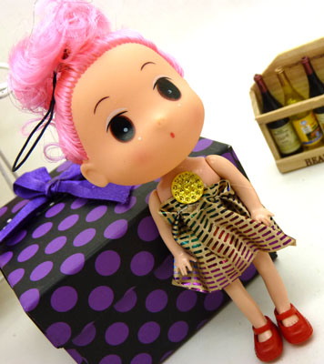 婚庆小礼品 儿童生日礼物---迷糊娃挂件	