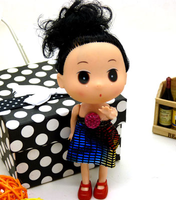  婚庆小礼品 儿童生日礼物---迷糊娃挂件	