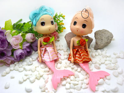 美人鱼芭比娃娃儿童模型玩具女孩最爱	