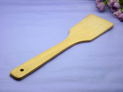平底锅木铲 无漆木制厨具 长柄炒菜铲子-好木铲
