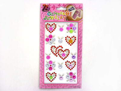 汽车贴 笔记本水钻贴纸 钻石贴纸-4号