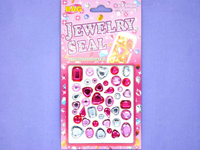 手机汽车大颗宝石贴画独立背胶DIY奖励贴纸-10号