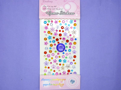 儿童水钻钻石粘贴装饰手机汽车大颗宝-+4号