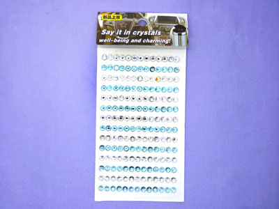 水晶钻石粘贴 奖励贴彩色闪钻水钻手工 立体贴纸画-+11号