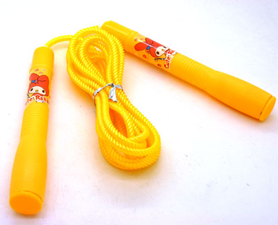 正品PVC耐磨 幼儿园玩具----卡通跳绳	