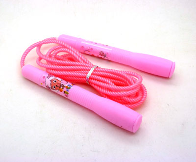 正品PVC耐磨 幼儿园玩具----卡通跳绳	