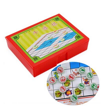 益智棋类-便携式儿童玩具棋-斗兽棋（8027）	