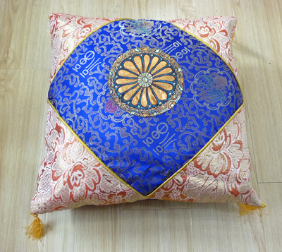 唯美古典英伦清新花纹纯棉沙发靠垫抱枕 车用靠枕 -抱枕