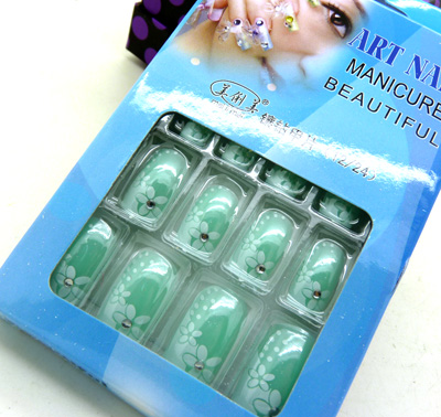 N930成品假指甲 美甲贴片/镶钻甲片