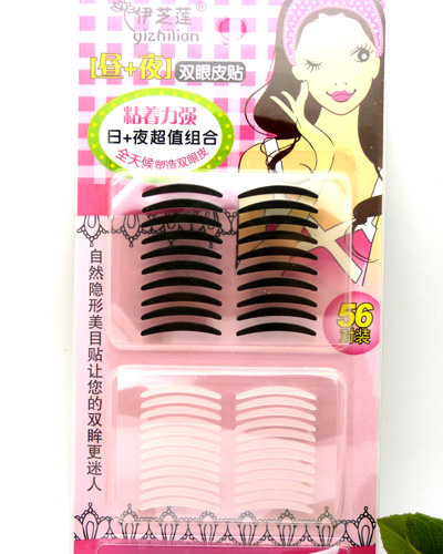 超粘不反光美目隐形双眼皮贴56对装-1049	