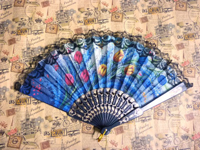 中国风古典随身携带折叠扇子 夏日必备清凉风扇-----13号