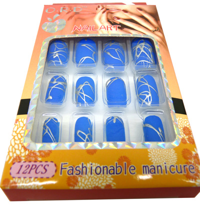 12片胶雕花美甲甲片12片胶雕花美甲甲片