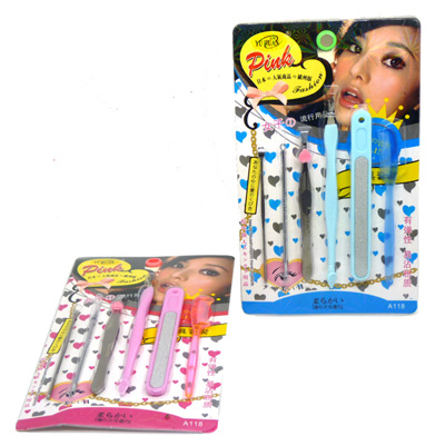  耳挖 指甲锉 眉毛夹 睫毛梳 排毒针 死皮叉 A118