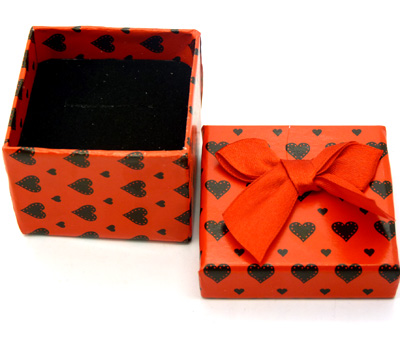 小首饰礼品盒 蝴蝶结首饰盒 饰品盒	