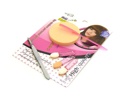 高级美容工具六件套 彩妆工具 化妆工具 6件套A215