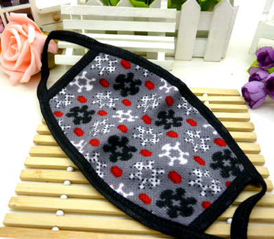  印花格子 简约/时尚/潮流 骑行保暖口罩