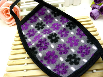 印花格子 简约/时尚/潮流 骑行保暖口罩	