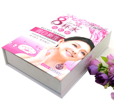 面膜补水 美白 净白深层补水---8杯水润白新生面膜