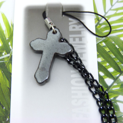 非主流创意合金十字架挂件	
