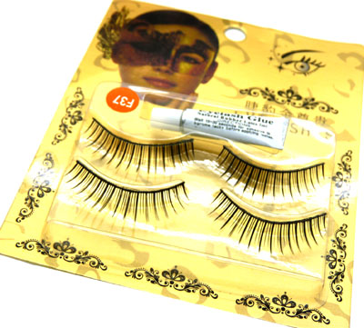 自然仿真浓密假睫毛手工自然假睫毛---A81自然仿真浓密假睫毛2对装