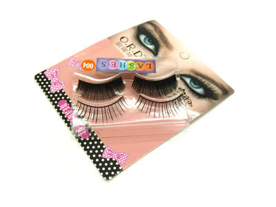 手工假睫毛自然迁长裸妆 浓密交叉款 -眼睫毛308	