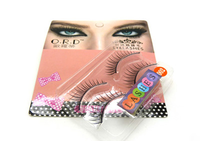 手工假睫毛自然迁长裸妆 浓密交叉款-眼睫毛308	