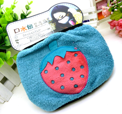 纯棉草莓图案时尚口罩 防尘透气防寒保暖个性口罩 （29号）	