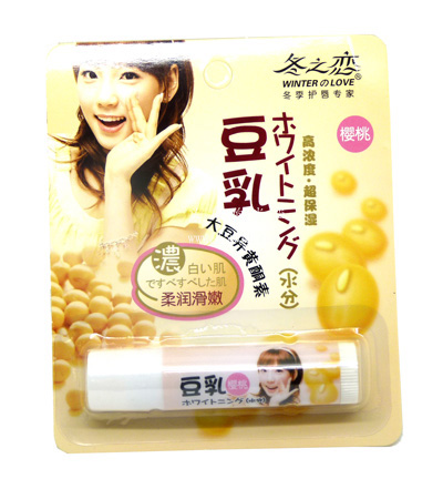 超保湿 豆乳润唇膏 柔润滑嫩润唇膏 905