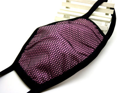 时尚休闲舒适水立方口罩 防尘防尾气口罩84号	