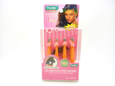 糖果色眉毛夹美容修眉钳假睫毛辅助镊子-018	