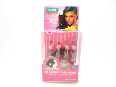  眉毛夹子钳子 假睫毛必备-不锈钢夹018	