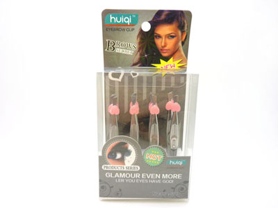  眉毛夹子钳子 假睫毛必备-不锈钢夹018	