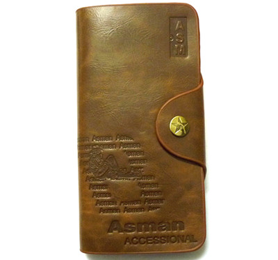 全网最低价 纯牛皮外贸钱包	