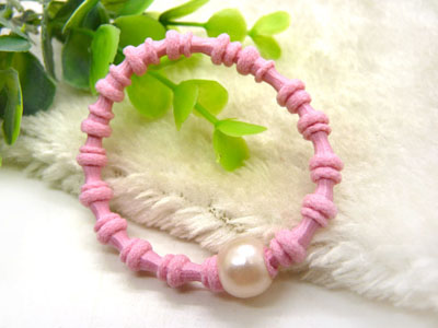 韩国发饰头饰韩国发绳头绳珍珠发圈头花皮筋扎头发造型小饰品 -21号	