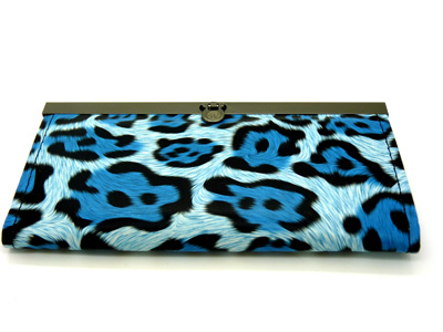 潮流元素新款女包 韩版长款豹纹手包钱包 女式钱夹