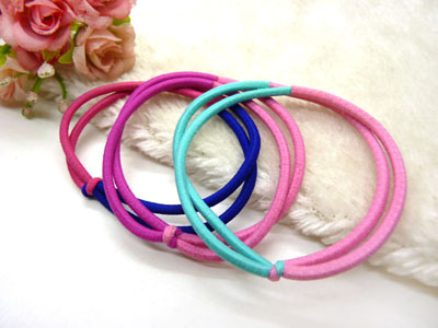 韩版发饰品发圈头绳发绳头饰韩版糖果色马尾绳多层皮筋 -22-10号	