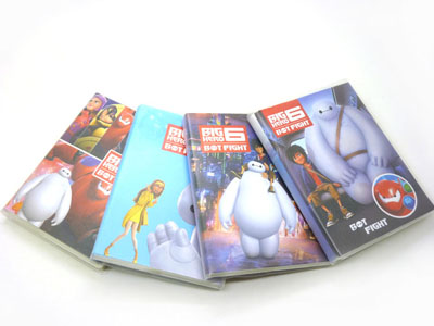 大白时美创意胶套本卡通大白笔记本记事本 笔记本日记本-4017胶套本（大白）