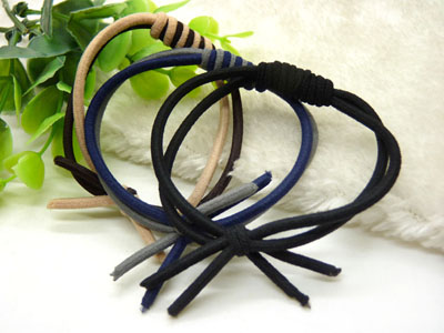 韩版打底多色多层发圈超弹力耐用皮筋发饰头饰 -20-10号	