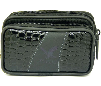 男士手机腰包 手机包双拉时尚零钱包