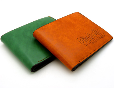 韩版时尚休闲短款男款钱包 牛皮皮夹男士新款