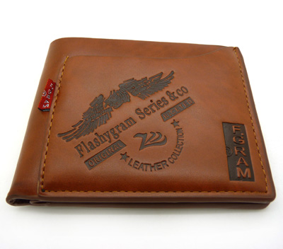 正品 男式休闲横款个性韩版潮流复古学生钱夹	