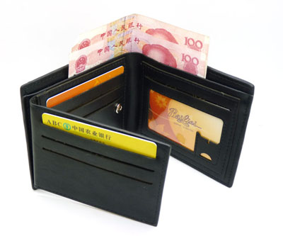 正品皮男短款皮夹 韩版复古钱夹票夹